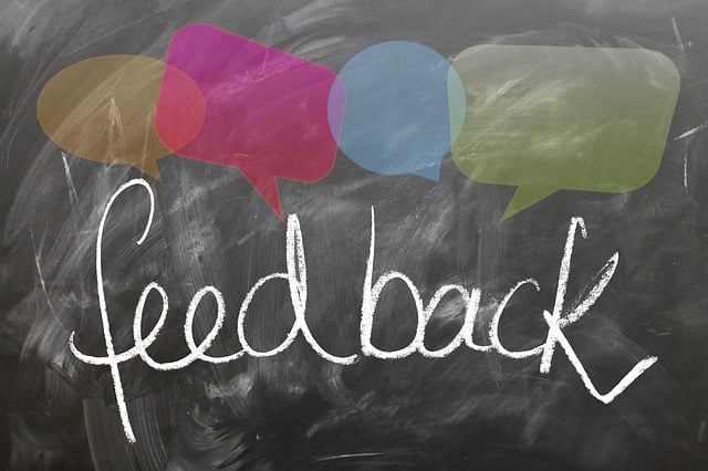 offer time to reflect and give feedback