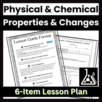 Its Science physical and chemical changes lesson