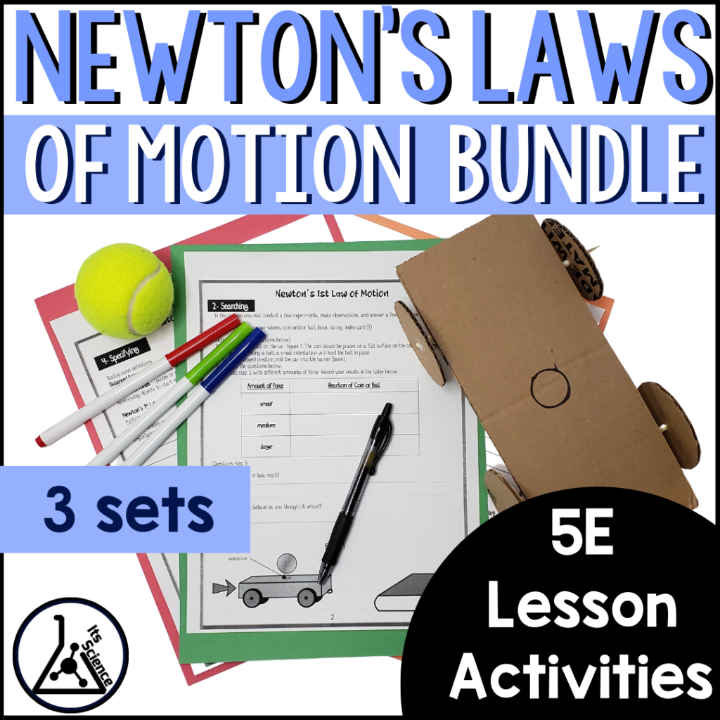 Newtons Laws of Motion Lab Bundle