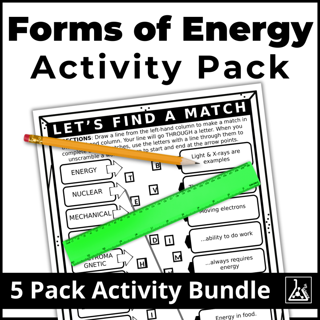 Forms of Energy Activity Pack